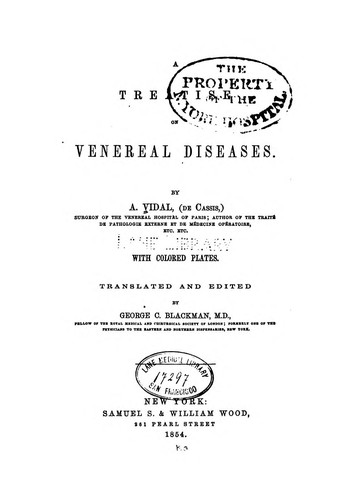 Cover for A treatise on venereal diseases.