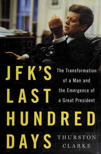 Cover for JFK's last hundred days
