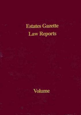 Cover for Estates Gazette Law Reports 2008