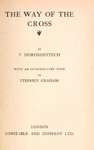 Cover for way of the  cross
