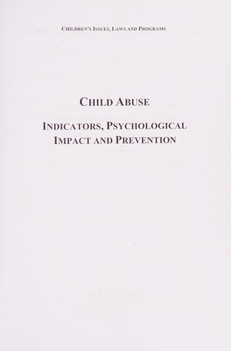 Cover for Child abuse