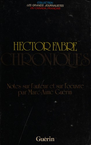 Cover for Chroniques