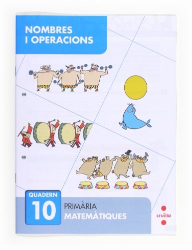 Cover for Nombres i operacions 10. Primària