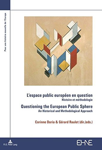 Cover for L’espace public européen en question / Questioning the European Public Sphere