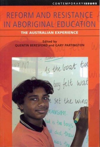 Cover for Reform and resistance in aboriginal education