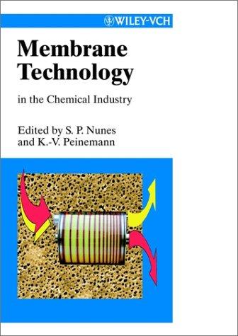 Cover for Membrane technology in the chemical industry