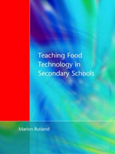 Cover for Teaching Food Technology in Secondary School (Roehampton Teaching Studies)