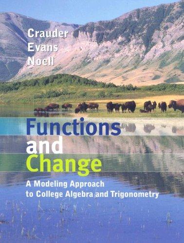 Cover for Crauder Functions and Change