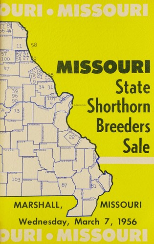 Cover for Missouri Shorthorn Association sale