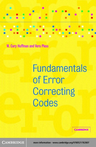 Cover for Fundamentals of Error-Correcting Codes