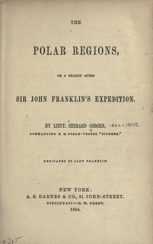Cover for The Polar regions