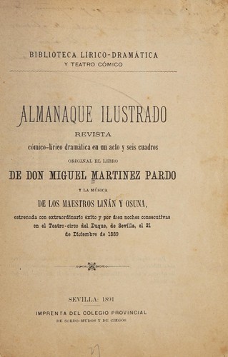 Cover for Almanaque ilustrado