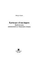 Cover for Il princeps e il suo impero