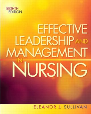 Cover for Effective leadership and management in nursing