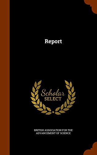 Cover for Report