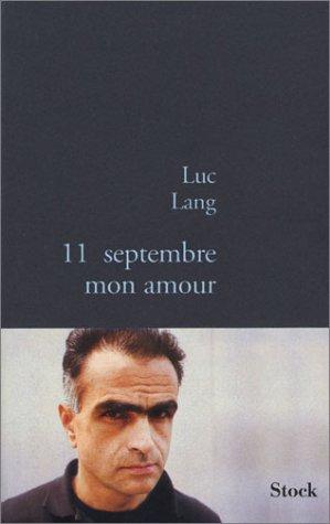 Cover for 11 septembre mon amour