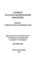 Cover for The Evolution of French Poetry 1840-1900