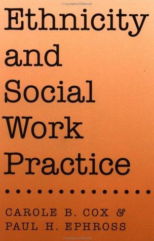 Cover for Ethnicity and social work practice