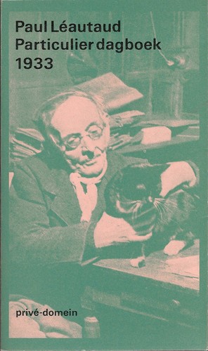 Cover for Particulier dagboek 1933