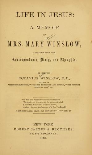 Cover for Life in Jesus