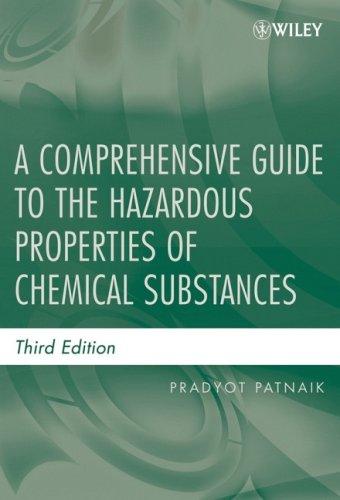 Cover for A Comprehensive Guide to the Hazardous Properties of Chemical Substances