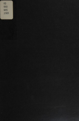Cover for The administration of justice
