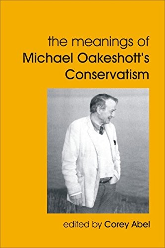 Cover for Meanings of Michael Oakeshott's Conservatism