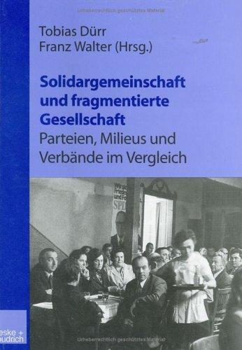 Cover for Solidargemeinschaft und fragmentierte Gesellschaft