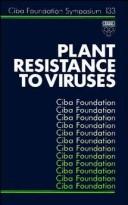 Cover for Plant resistance to viruses.
