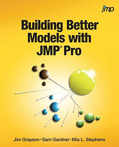 Cover for Building Better Models with JMP Pro