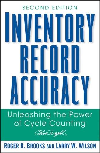 Cover for Inventory Record Accuracy