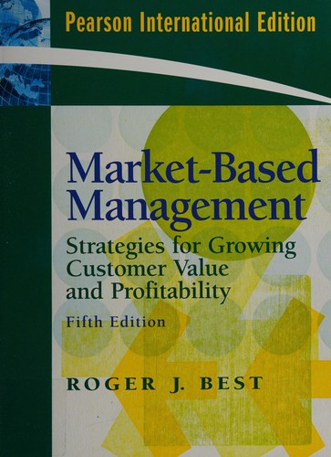 Cover for Market-Based Management (5th Edition)