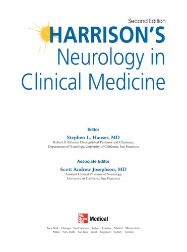 Cover for Harrison's neurology in clinical medicine
