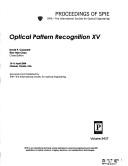 Cover for Optical pattern recognition XV