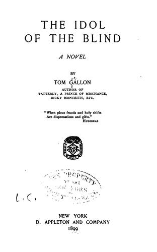 Cover for The Idol of the Bind