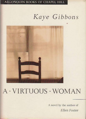 Cover for A virtuous woman