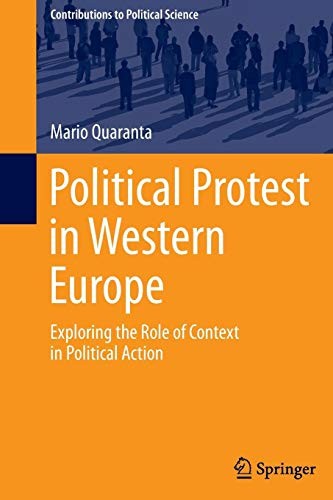 Cover for Political Protest in Western Europe