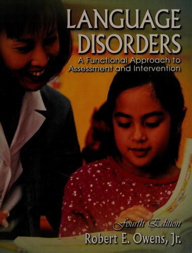 Cover for Language disorders