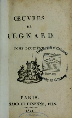 Cover for Oeuvres