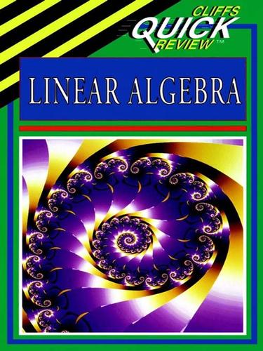 Cover for CliffsQuickReview Linear Algebra