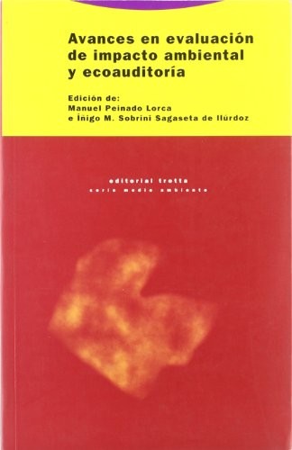 Cover for Avances en evaluación de impacto ambiental y ecoauditoría