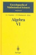 Cover for Algebra VI