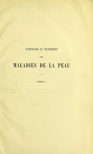 Cover for Pathologie et traitement des maladies de la peau