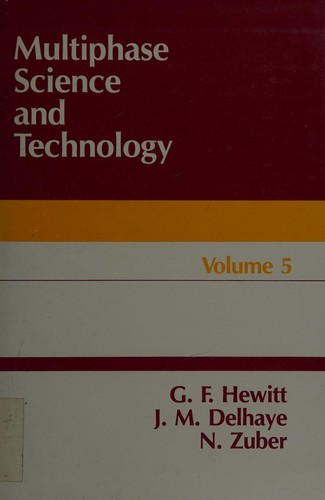 Cover for Multiphase Science and Technology, Volume 5