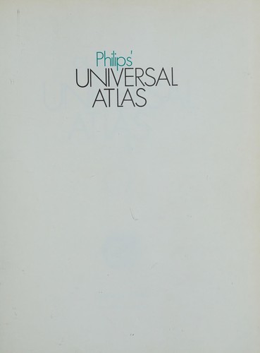 Cover for Philips' Universal atlas.