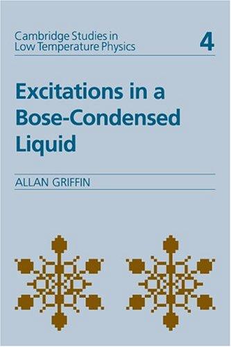 Cover for Excitations in a Bose-condensed liquid