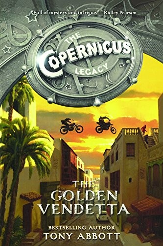 Cover for The Golden Vendetta (Turtleback School & Library Binding Edition) (Copernicus Legacy)