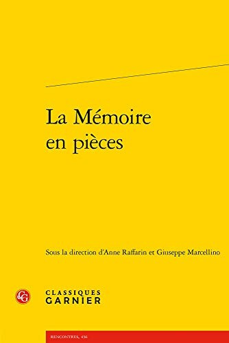 Cover for La mémoire en pièces