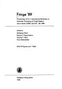 Cover for Fringe '89