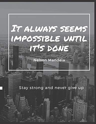 Cover for It Always Seems Impossible until It's Done